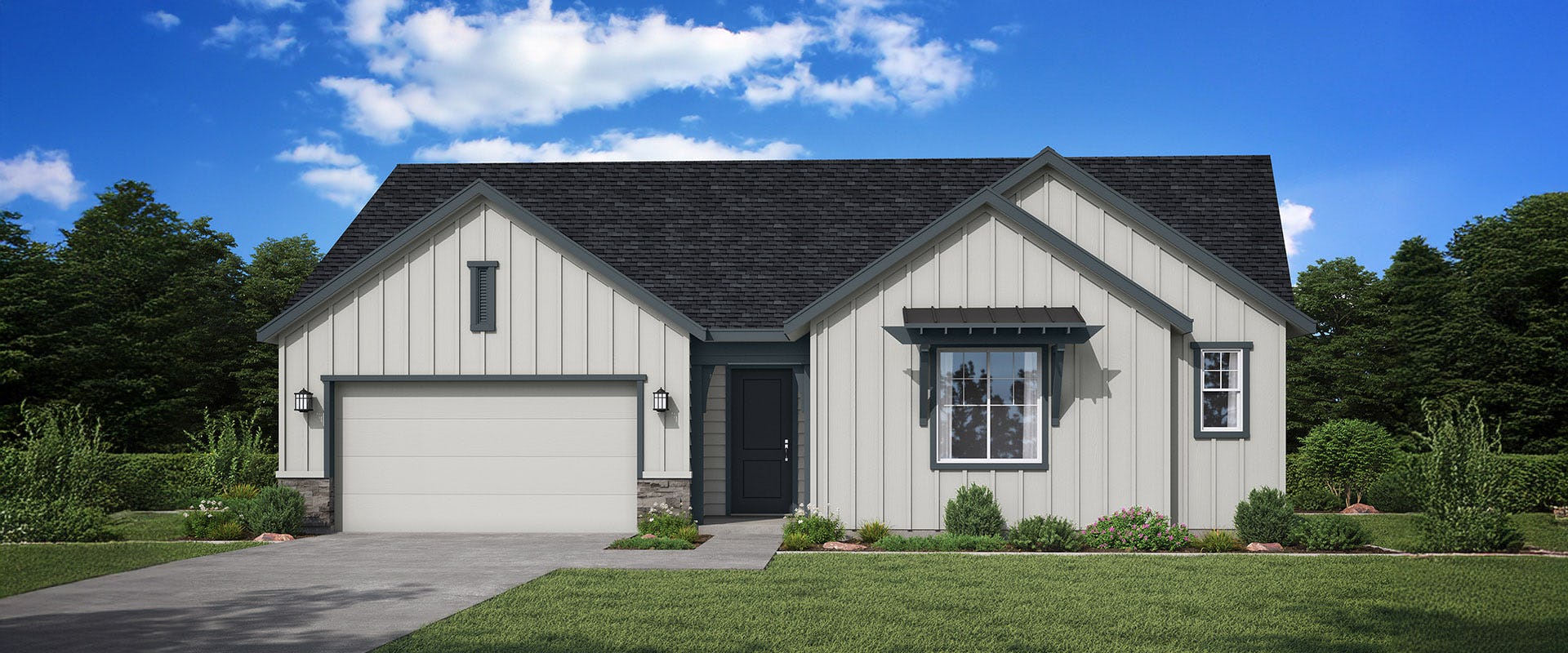 Redwood a 3 bedroom 3.5 bath home in Prescott Ridge. A New Home